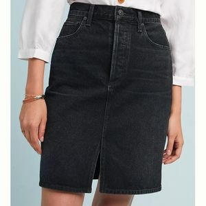Citizens of Humanity Paloma Skirt in shale black
